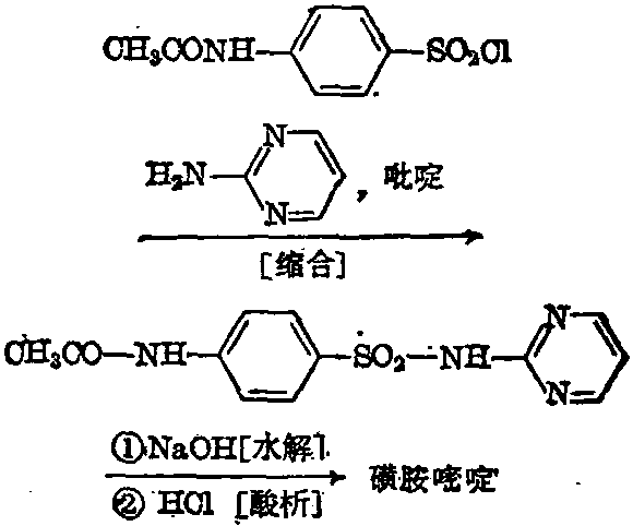 磺胺二甲嘧啶结构式图片